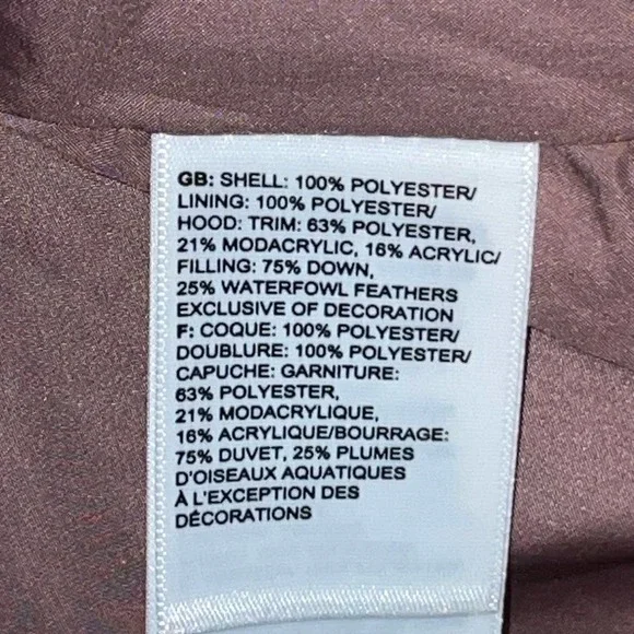 The North Face Women's New Dealio Down Parka - Twilight Mauve medium - Picture 12 of 12
